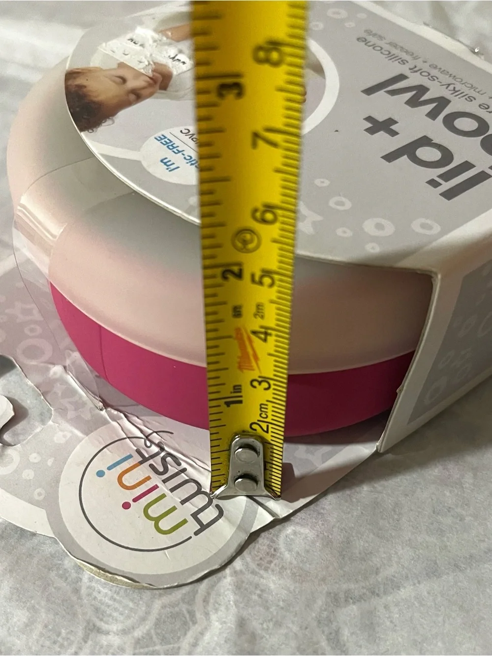 Pink Silicone Party Food Storage Container - Unbranded